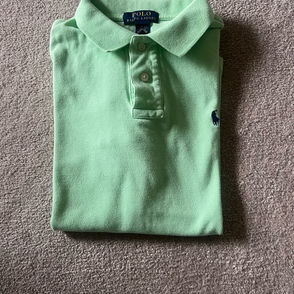 Ralph Lauren Kids Green Polo Shirt
